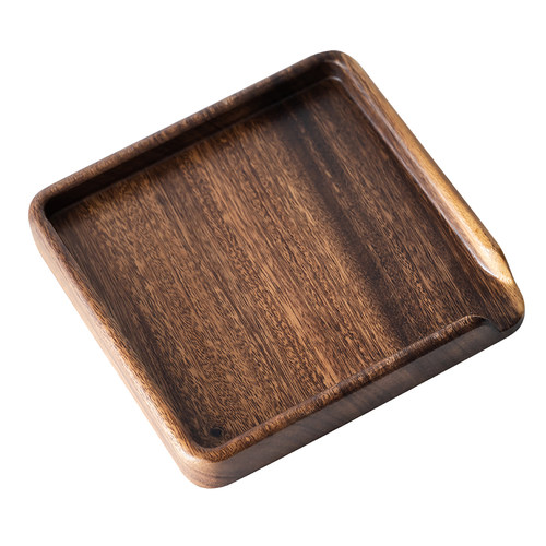 胡桃实木普洱茶盒茶饼收纳盒茶钳茶刀茶针茶具茶道配件赏茶分茶盘