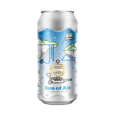 伯灵顿空气之海双倍浑浊IPA