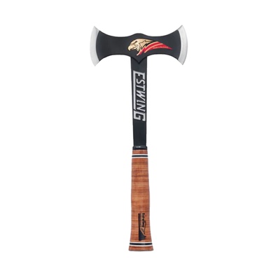 美国ESTWING黑鹰战斧双刃斧头