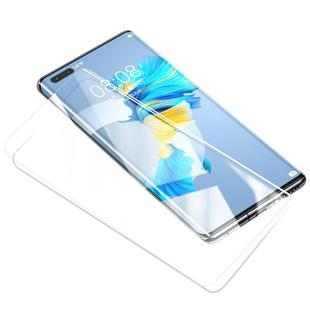 适用华为mate40pro手机膜mete40钢化膜mt40e防窥膜epro新款陶瓷膜m40rs保时捷mte防窥水凝膜曲面曲屏全屏覆盖