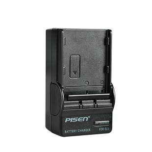 品胜EN-EL3e+充电器EL3适用nikon尼康D80 D90 D200 D300 D700单反相机电池座充MH-18a通用D50 D70 D100配件