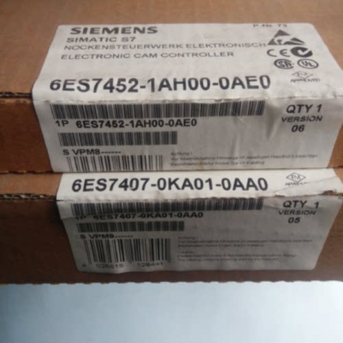 议价6ES7452-1AH00-0AE0西门子S7-400凸轮控制器6ES74521AH000AE0