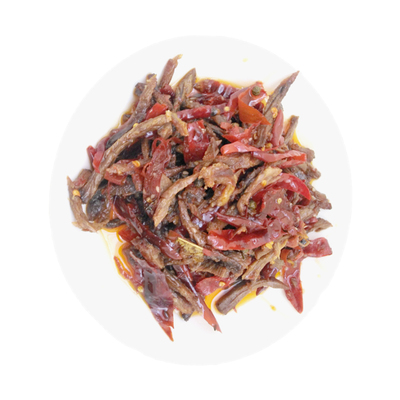 谷草冷吃牛肉开袋即食组合口味