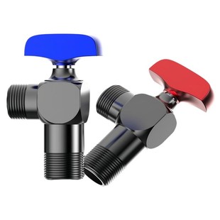 全铜球芯角阀大流量全开球阀三角阀冷热水开关4分通用热水器家用