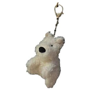 西高地挂件公仔包包挂饰毛绒小狗玩偶包挂可爱迷你学生书包钥匙扣