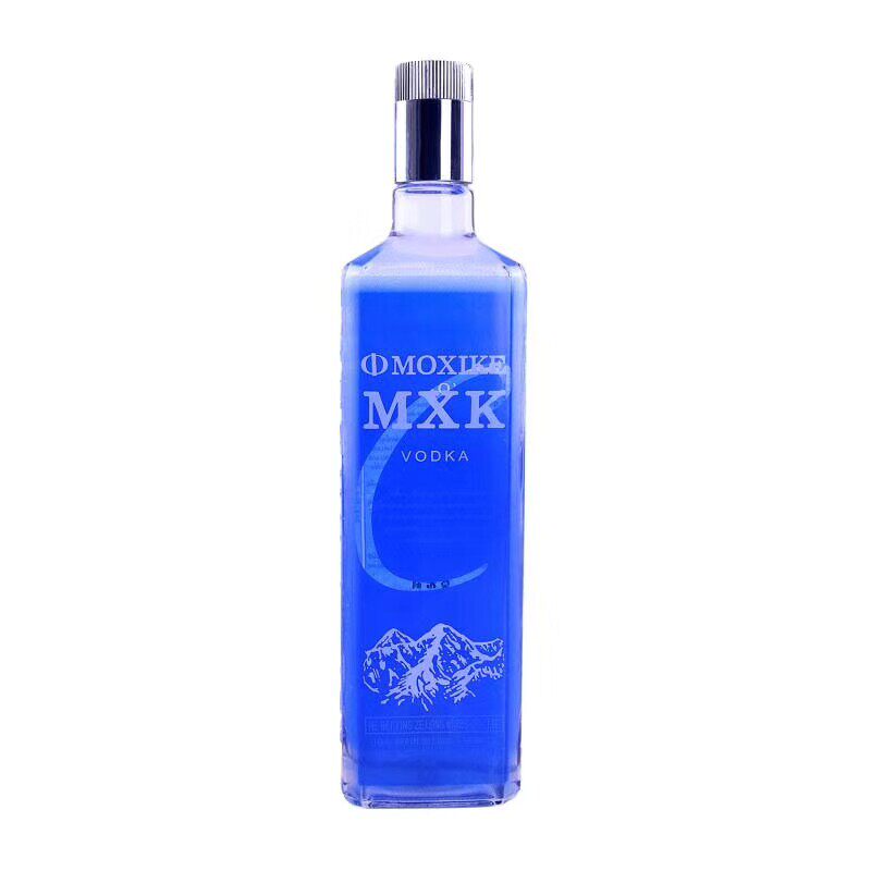 洋酒蓝卡蓝天伏特加莫希科500ml