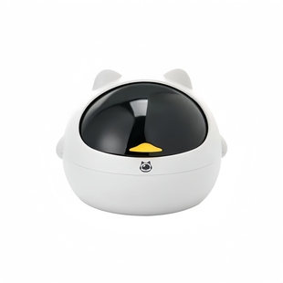 宠物鸟窝四季通用窝桌面垃圾桶高颜值迷你家用小号带盖垃圾篓ins