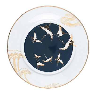 粉墨居舍中式骨瓷餐盘