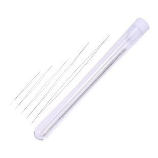 超细串珠针水晶珠子穿珠开口针diy米珠珍珠专用手串引线工具神器