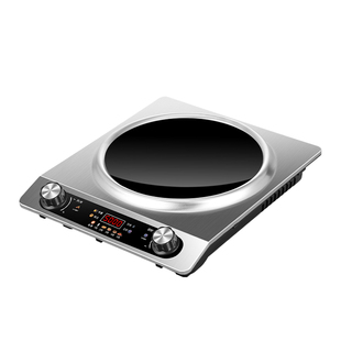 半球凹面电磁炉5000W家用大功率猛火炒菜锅一体全套商用防水炉灶