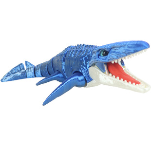 3D打印远古沧龙恐龙玩具海洋动物可张嘴关节可动模型大号男孩礼物