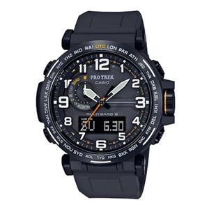 日本卡西欧光动能电波自动对时户外登山手表游泳潜水专业秒表夜光