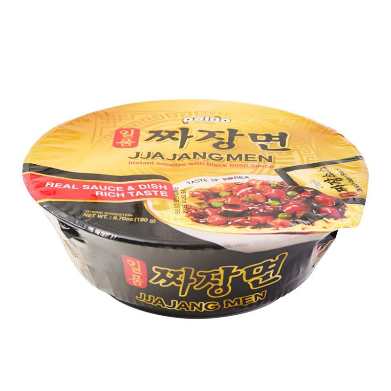韩国进口八道paldo御膳炸酱冲泡方便面/拉面/面