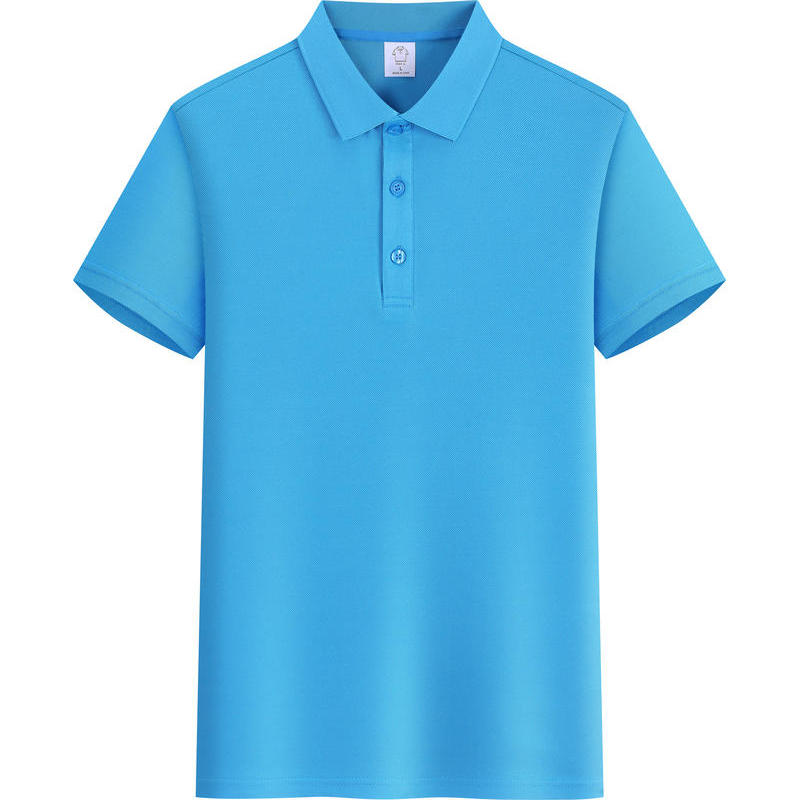 翻领polo定制文化广告衫男女短袖凉感夏季工厂上班工作服logo刺绣