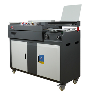 宝预 联冠C4 a4胶装机全自动标书胶装机热熔胶办公用的胶装机图文热熔装订机装订a3书本凭证装订机全自动印后