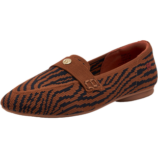 快乐玛丽浅口单鞋女2026春季新款飞织平底一脚蹬懒人通勤王妃鞋