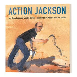 Action Jackson 艺术家杰克逊波洛克 英文原版