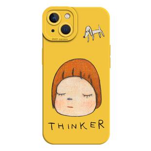 奈良美智手机壳适用苹果16周边15华为mate60pro冥想iphone14秋冬pura70小米13卡通iqoo12套oppo红米vivo荣耀