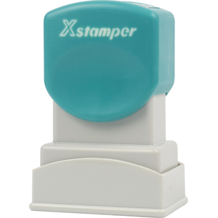 日本旗牌Xstamper签名印章渗透印姓名个人diy个性签名热敏印章防水印油手写签名