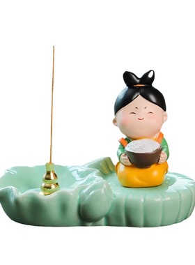 可爱创意香道香薰炉茶宠摆件