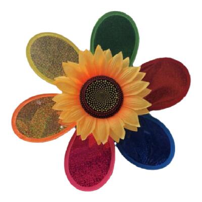 儿童玩具笑脸卡通风车塑料动物