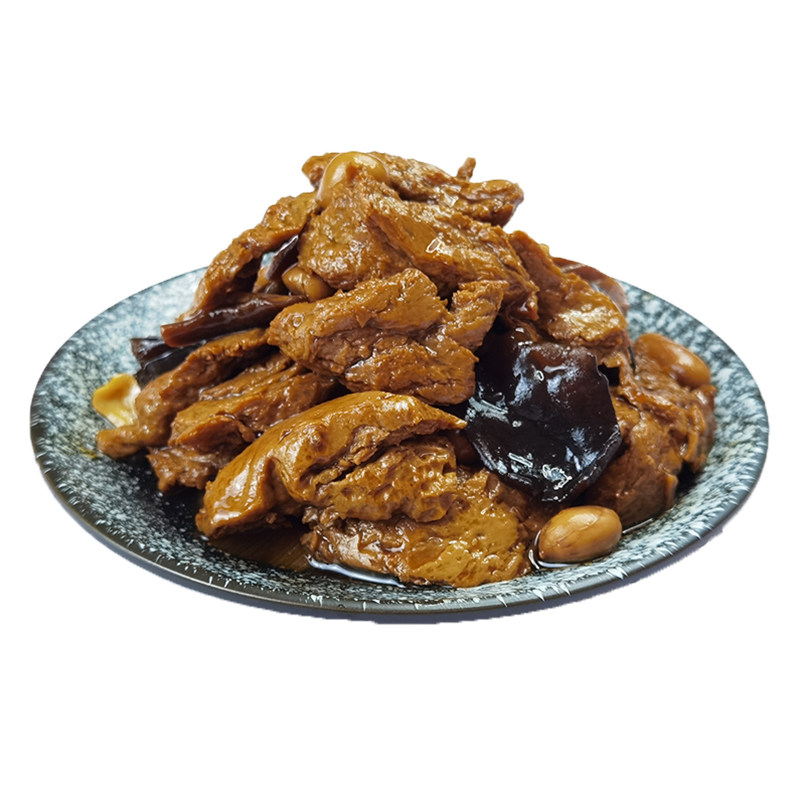 宁波老字号特产四鲜烤麸下饭菜