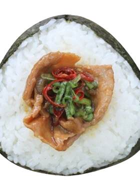 日本制大模具盒饭团盒简约便当盒