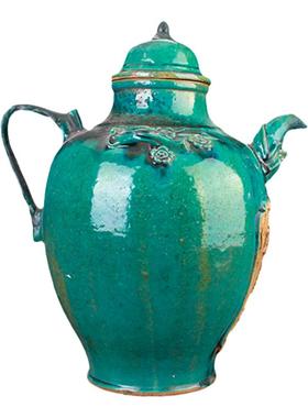 追风药酒陶瓷药罐陶展览展示