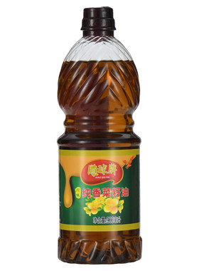 纯正浓香菜籽油无添加小瓶装菜油