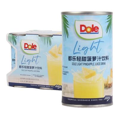 菲律宾进口dole都乐菠萝汁饮料