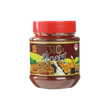 鹃德3年郫县0添加陈酿豆瓣500g