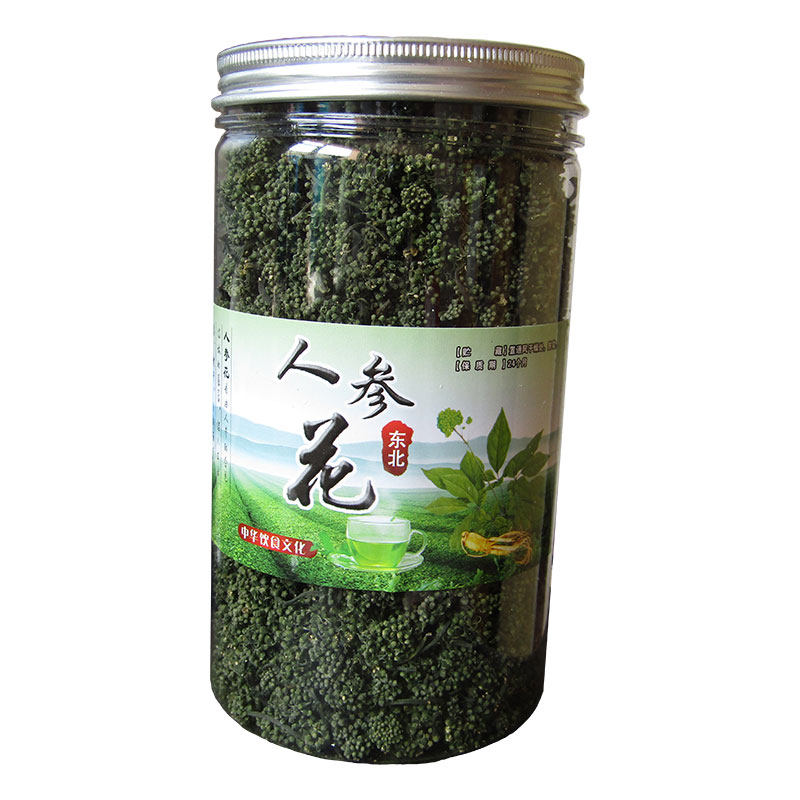 长白山新鲜人参花六年大500g1斤