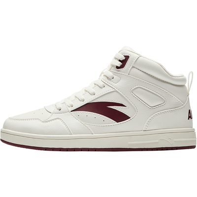 安踏高帮板鞋潮流撞色春季新款