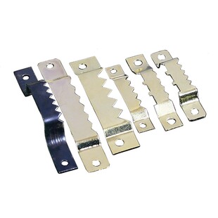 相框挂钩锯齿挂片直条挂金双面特长加宽暗挂十字绣挂钩钟表照片墙