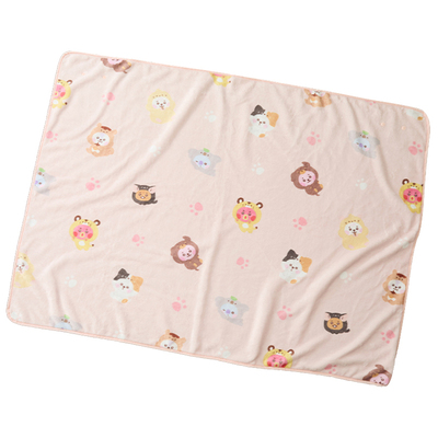 BABY动物园毛毯绒毯空调盖腿毯子