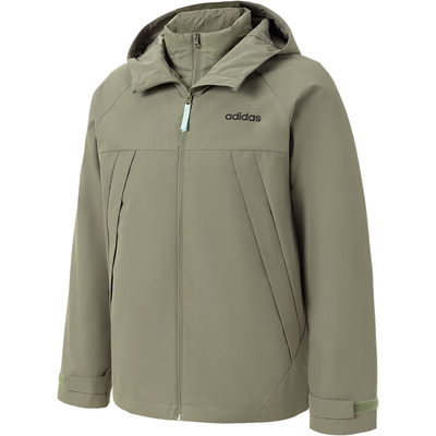 Adidas/阿迪达斯正品运动男女同款三合一户保暖夹克JL8265