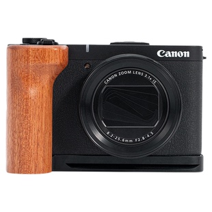 阿尔飞斯实木相机手柄适用佳能V1富士XE5 XM5 GFX100RF索尼a7c2尼康ZF专用微单铝合金底座保护配件L型快装板