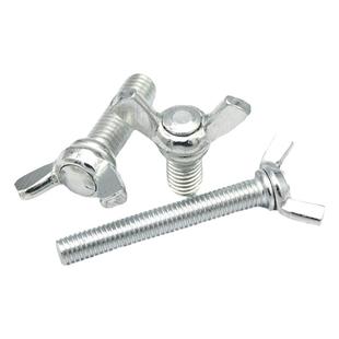 蝶形螺丝 镀锌蝴蝶型羊角螺丝 元宝螺栓手拧螺丝钉M4M5M6M8M10M12