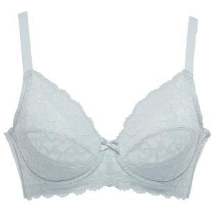 古今内衣女轻薄透气凉感蕾丝侧推承托大胸显小大码文胸
