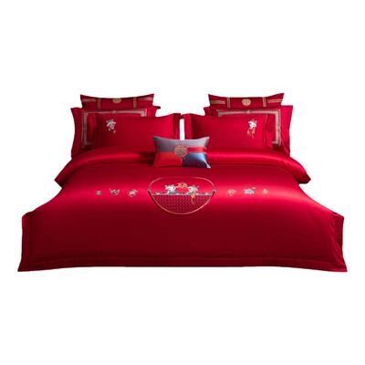 140支结婚四件套婚庆床上用品