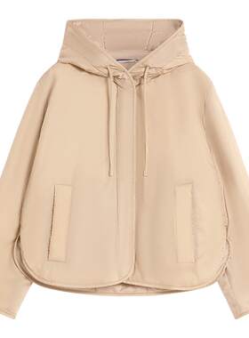 【春夏新降】Weekend MaxMara 26女装连帽简约棉服外套5481046106