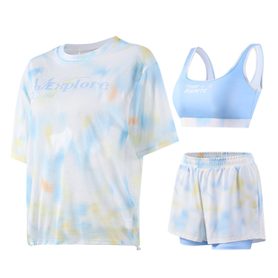 361游泳衣女款分体高级感成人泡温泉大码微胖女士海边度假三件套