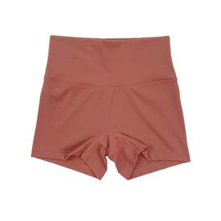 提臀健身瑜伽短裤三分裤女高腰蜜桃裸感跑步运动速干安全裤弹超短