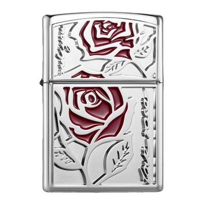 之宝正品玫瑰予你煤油防风打火机