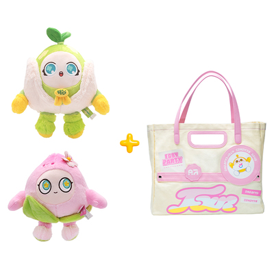 蛋仔派对玩偶桃你开心水蜜桃开心果解压抱睡安抚毛绒公仔礼物