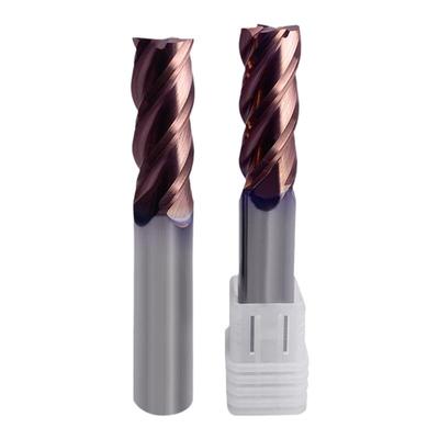 60度4刃钨钢圆鼻铣刀R角牛鼻刀