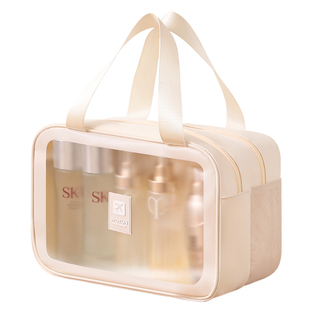 干湿分离洗漱包防水大容量旅行化妆包女2026新款洗澡包游泳收纳包