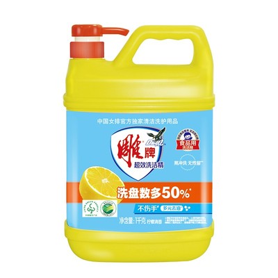 雕牌超效洗洁精1kg食品用
