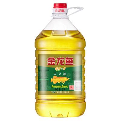 金龙鱼精炼一级大豆油5L/桶