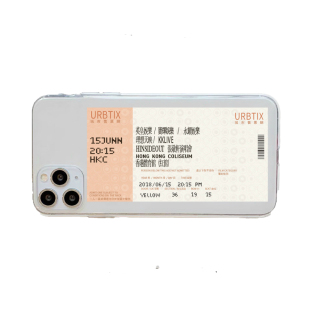 金毛玲原创 可定制 香港红馆演唱会门票手机壳陈奕迅杨千嬅张敬轩